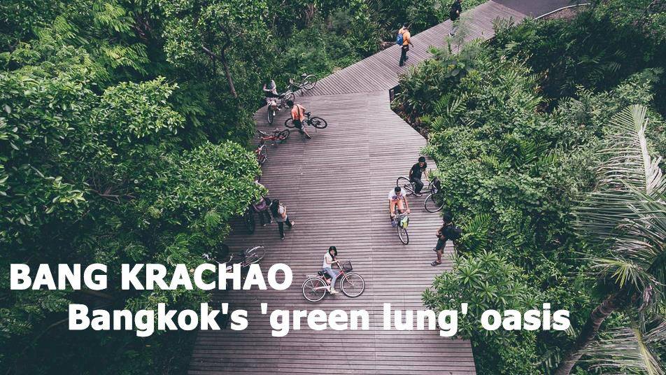 Samutprakarn Day Tour Package - Floating Market, Cycling, Seafood All in One Day