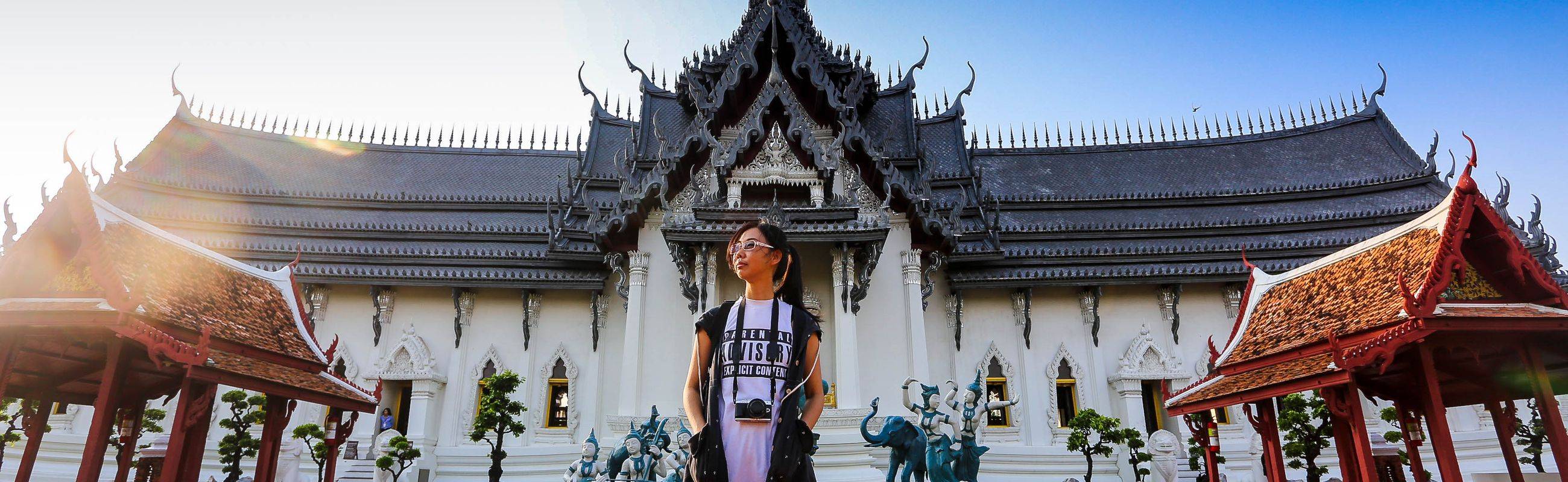 One day trip with Historical Wonders Ancient City and Erawan Museum