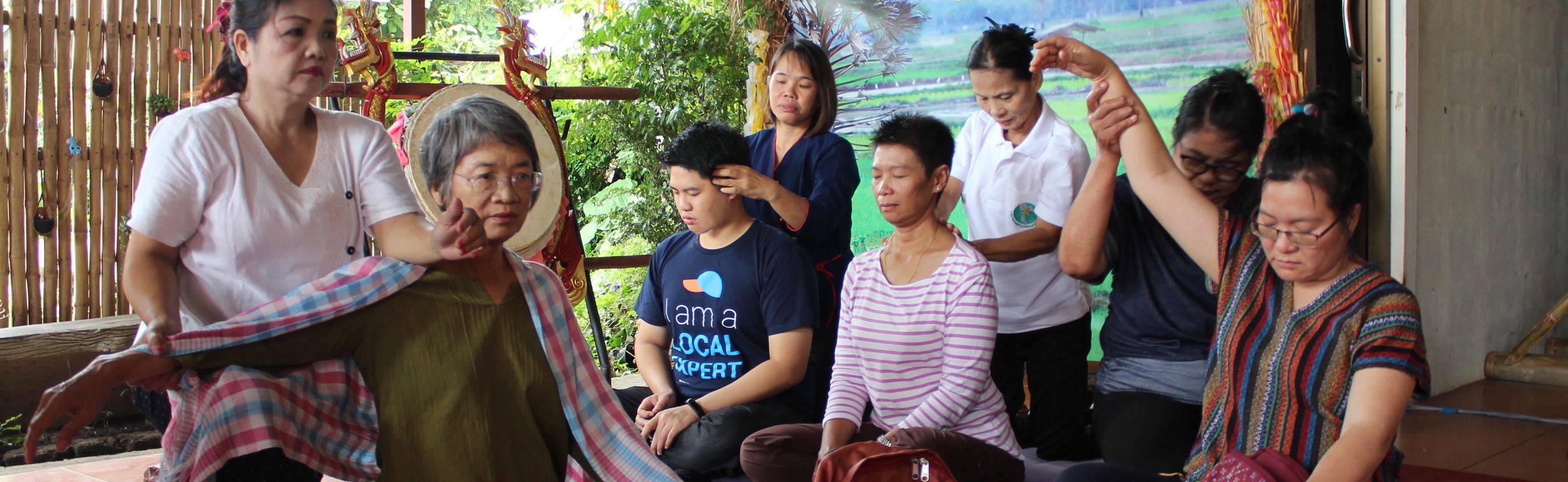 Stay healthy with cycling and relax with traditional 'Yam Krang' Thai massaging