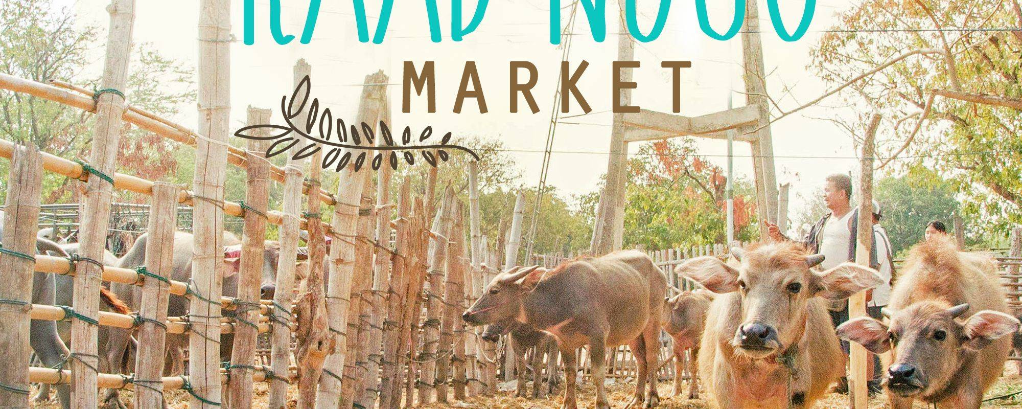 Explore & Enjoy Local Food at the Kaad Nguo(Cattle and Flea Market), Sanpatong, Chiangmai
