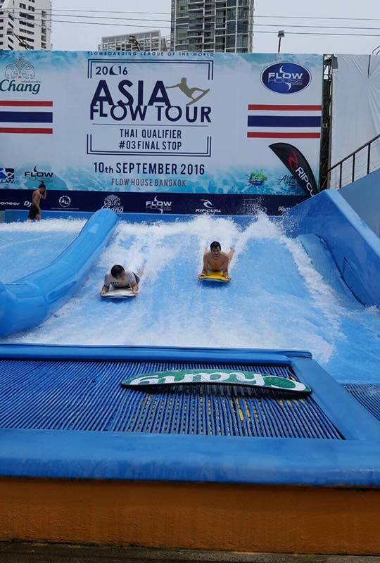 Escape the heat in Bangkok by surfing in the city
