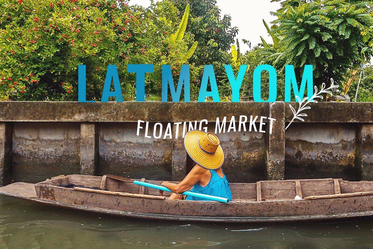 Enjoy The Khlong Lat Mayom Floating Market With a One-Day Tour