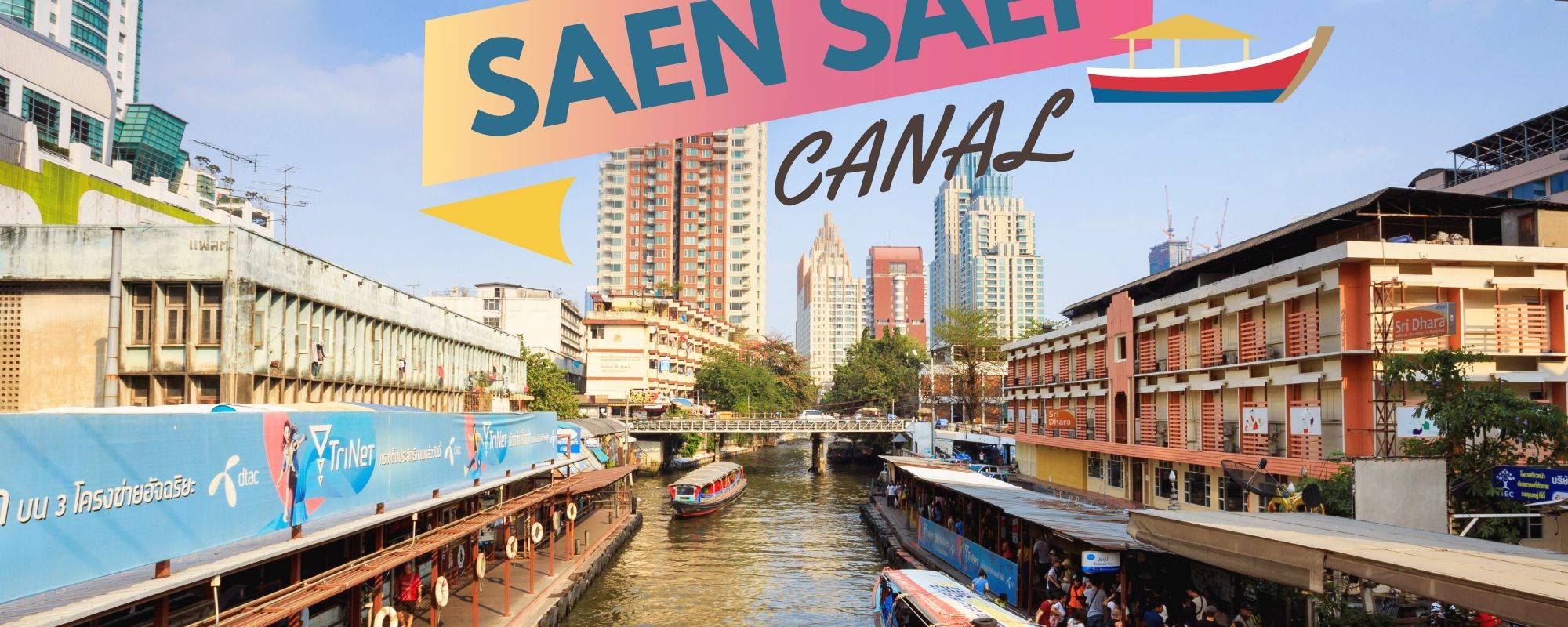 Experience the Local Commuting Boat in Khlong Saen Saep Canal