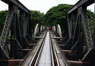 Historical Death Railway in Kanchanaburi province