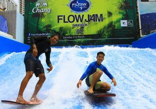 Escape the heat in Bangkok by surfing in the city