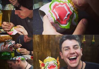 Thai Tradition 'Khon' Mask Crafting Workshop