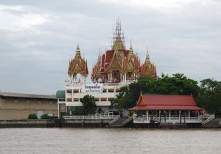 The Bukkalo Temple on river side