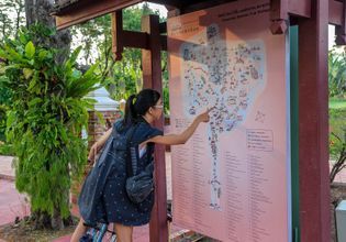 One day trip with Historical Wonders Ancient City and Erawan Museum