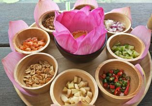Visit Red Lotus Pond and Try Lotus Petal Snack