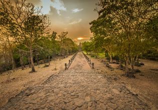 Sundial, Calendar and Khmer temples.