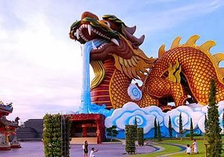 City Pillar Shrine at suphan buri