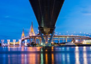 Relax by The Suspension Bridges and The Chao Phraya River