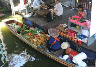 Thai Fun: Taling Chan Floating Market with Thai Puppet Show