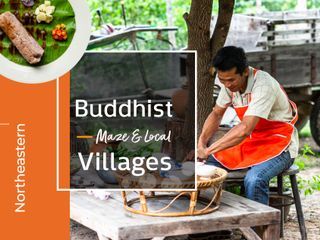 Befriend the Buffaloes, Make Your Own Buffalo Manure-Dyed Tee and Enjoy Isan Feast