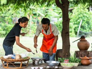 Make a Buddhist Maze, Eat and Play Like Locals and Visit the Pillow Makers' Village