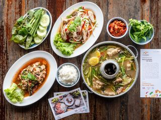 Grand Nature, Gong Village and Isan Lunch at Floating Restaurant