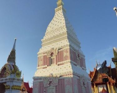 Pagoda of Birthday in Nakhon Phanom
