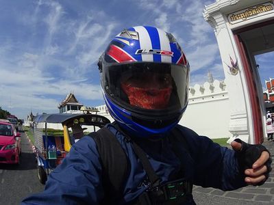 At gate of Grand Palace