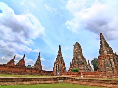 Hang out with Elephants in Ayutthaya