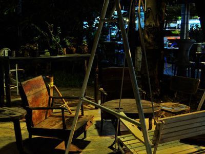 Drinking and relaxing place after dinner