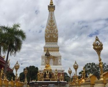 Pagoda of Birthday in Nakhon Phanom