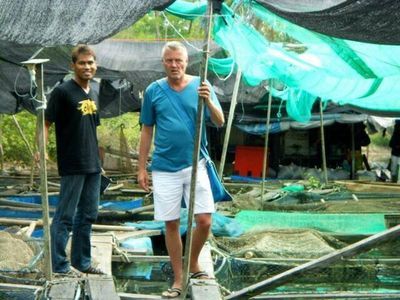 Seafood and fish farm