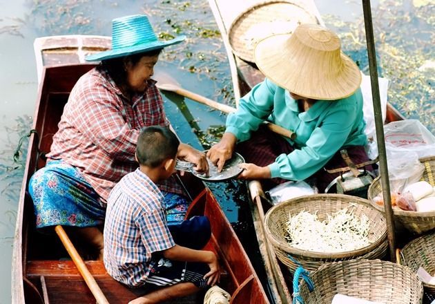 Where A River Meets A Market